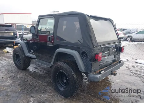 2004 Jeep Wrangler Sport from USA, damaged, VIN 1J4FA49S14P770038